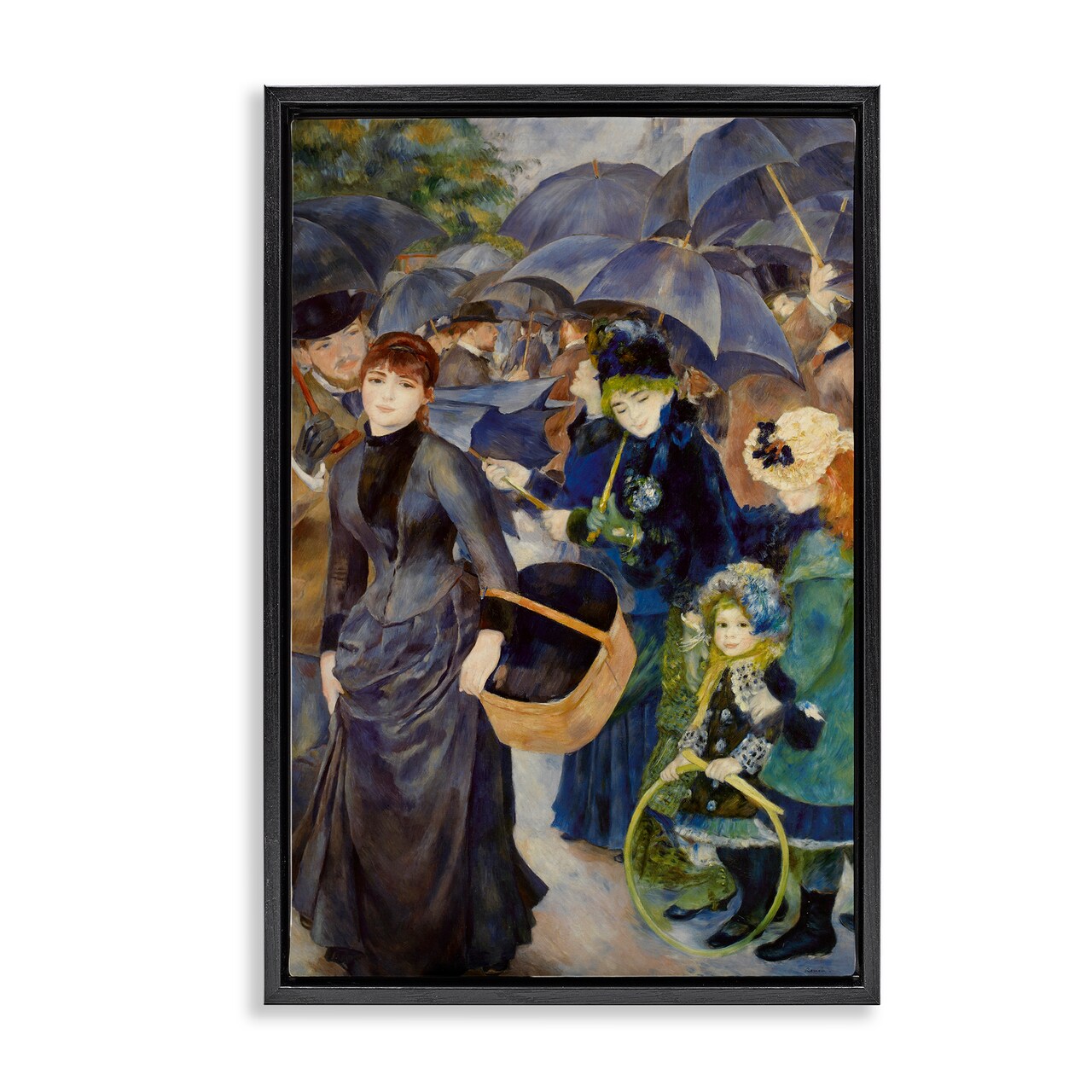 Stupell Industries The Umbrellas Renoir Floating Frame, design by Masters Collection